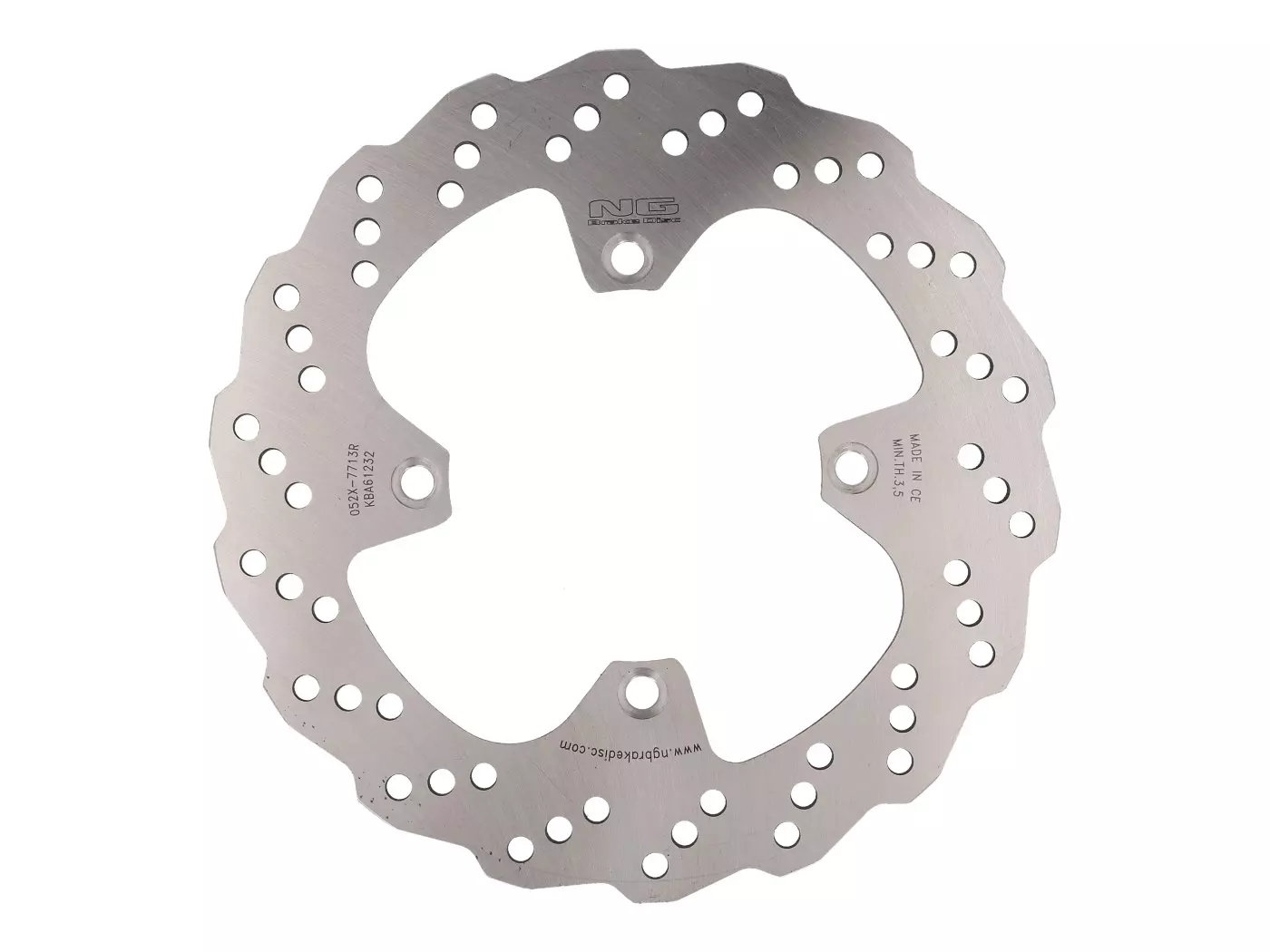 Buy now: Brake Disc NG Wavy For Suzuki DR 750 Big, DR 650 Front Brake Disc NG Wavy For Suzuki DR 750 Big, DR 650 Front