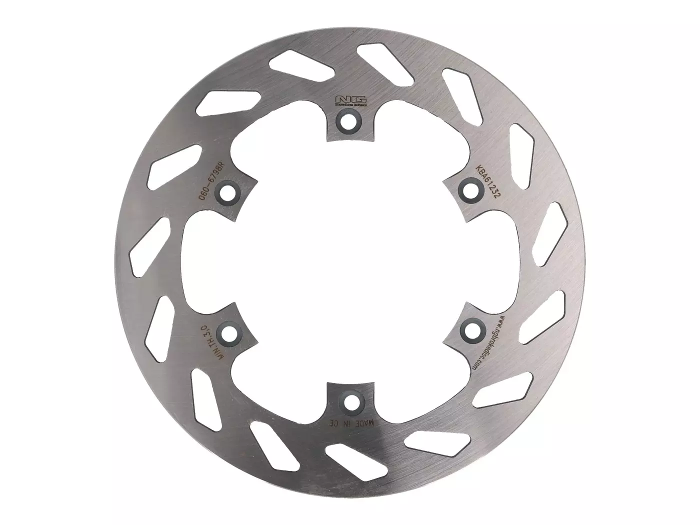 Buy now: Brake Disc NG For AJP PR3 Enduro, PR4 Enduro, SM Rear Brake Disc NG For AJP PR3 Enduro, PR4 Enduro, SM Rear