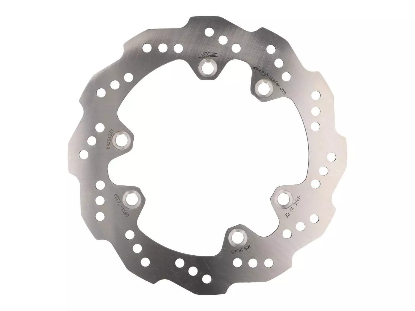 Brake Disc NG Wavy For Suzuki DR 800 Big, DR 600, DR 650 Rear