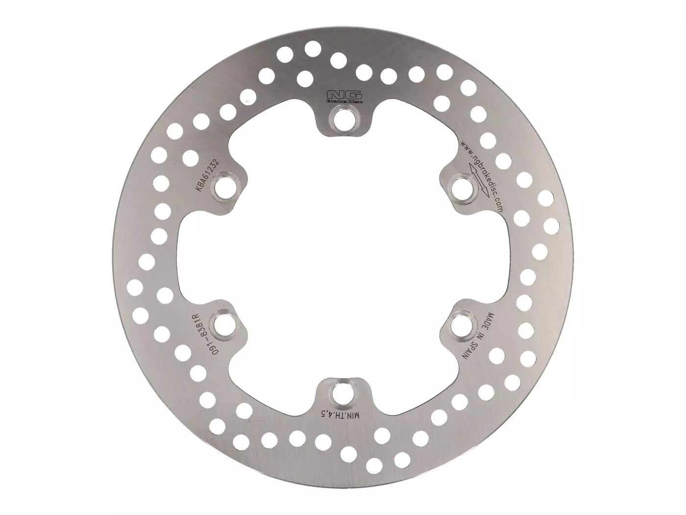 Buy now: Brake Disc NG For Kawasaki KLE 500 91-07, KLR 650 Rear Brake Disc NG For Kawasaki KLE 500 91-07, KLR 650 Rear