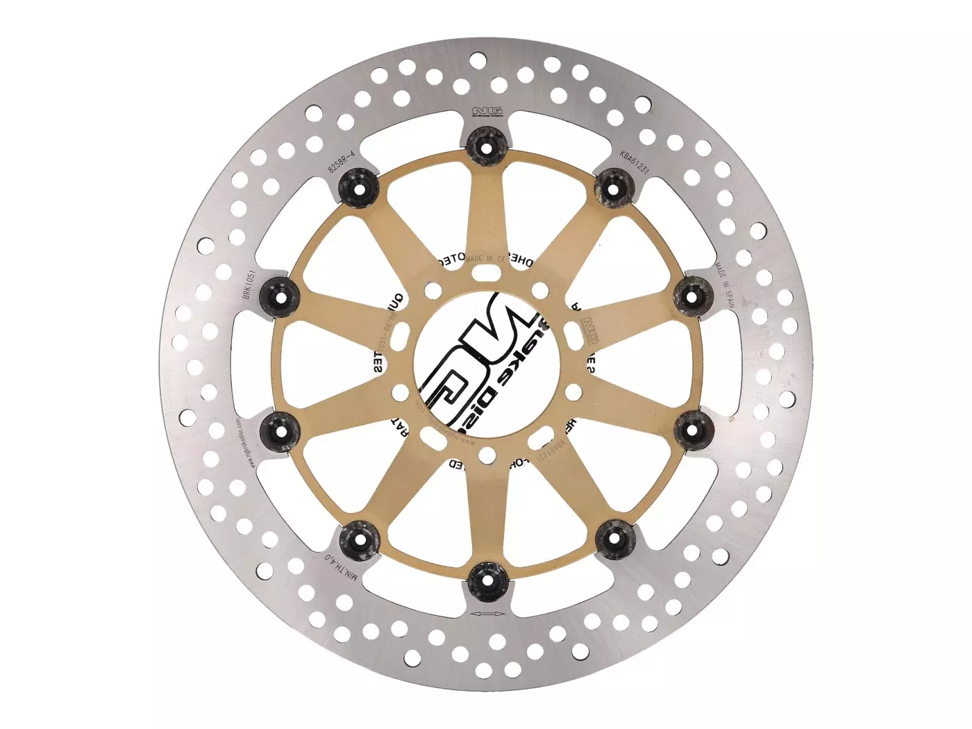 Buy now: Brake Disc NG Floating Type For Ducati 749, 848, Biposto, Evo, Monster, S4R, Panigale Front Brake Disc NG Floating Type For Ducati 749, 848, Biposto, Evo, Monster, S4R, Panigale Front