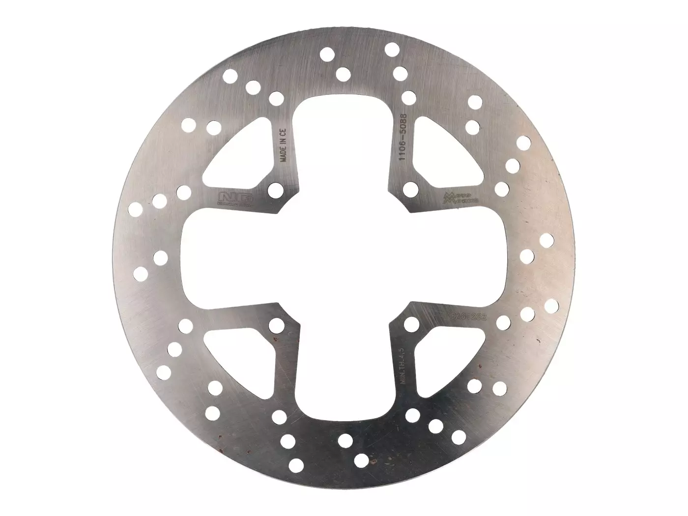 Buy now: Brake Disc NG For Moto Morini Granpasso 1200 08-09 Rear Brake Disc NG For Moto Morini Granpasso 1200 08-09 Rear
