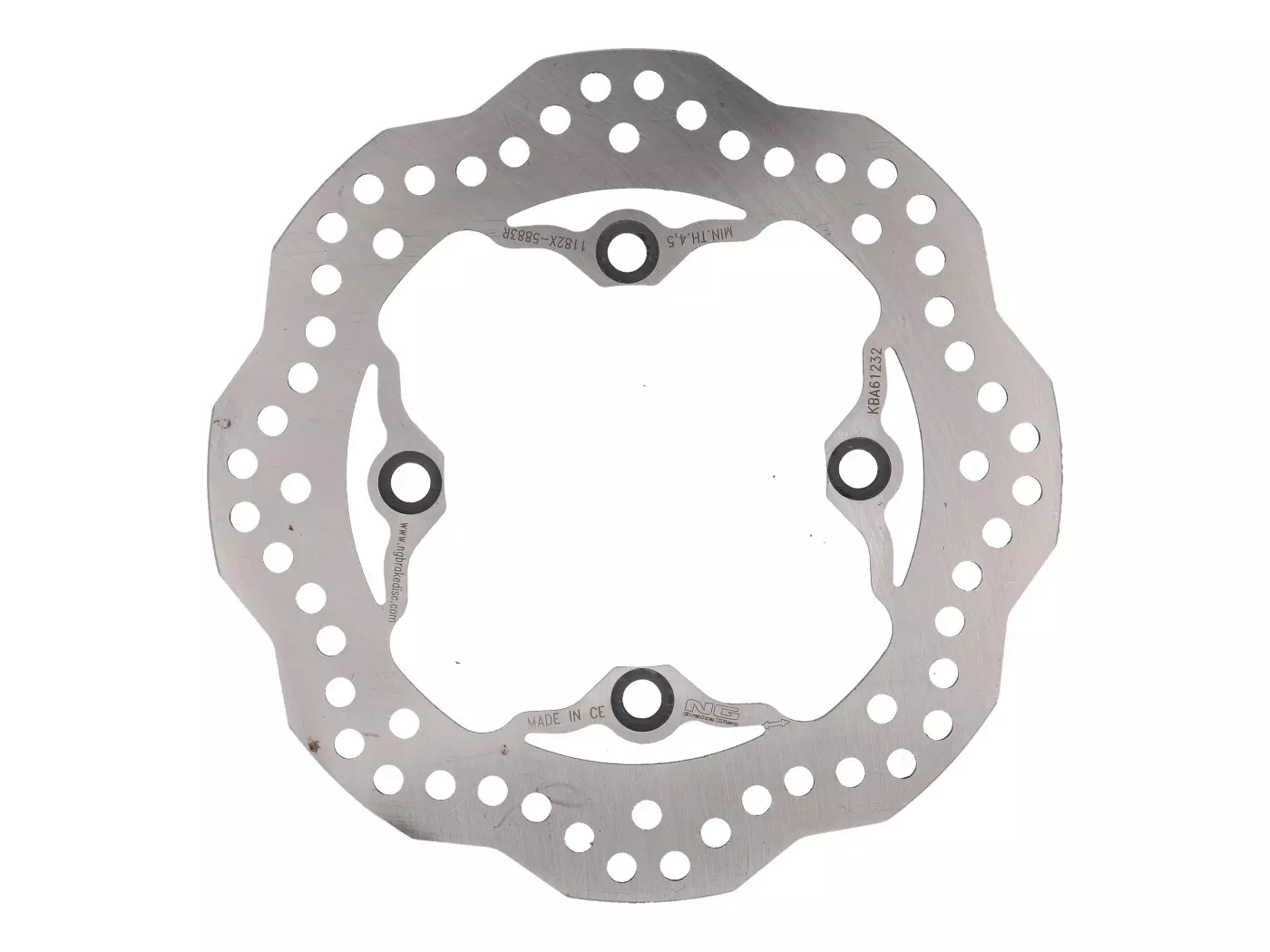 Buy now: Brake Disc NG Wavy For Kawasaki ZX12R 00-07 Rear Brake Disc NG Wavy For Kawasaki ZX12R 00-07 Rear