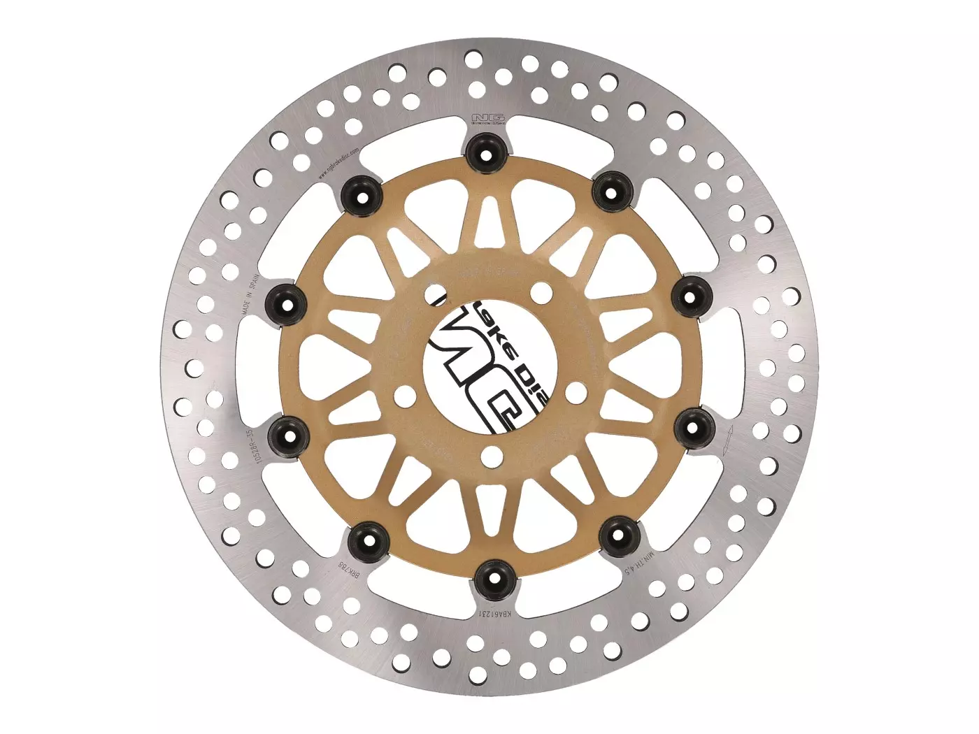 Brake Disc NG Floating Type For Suzuki GS500 E, DR, GSF Bandit, GSX, RF 900 Front