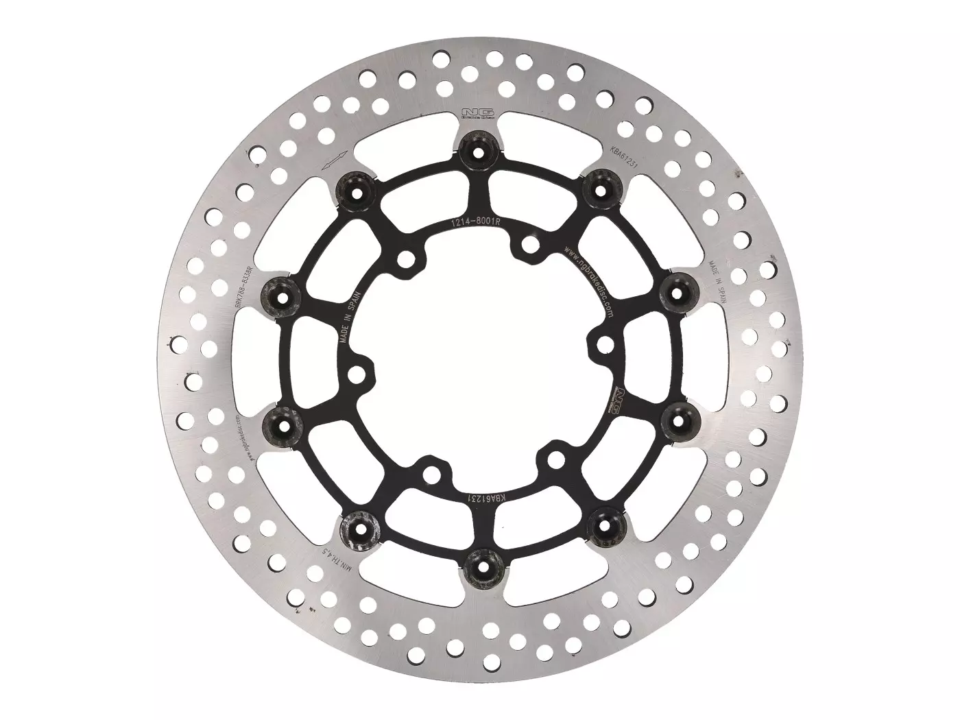 Buy now: Brake Disc NG Floating Type For Suzuki GSX Z, GSX-R, GSX-R Z Front Brake Disc NG Floating Type For Suzuki GSX Z, GSX-R, GSX-R Z Front