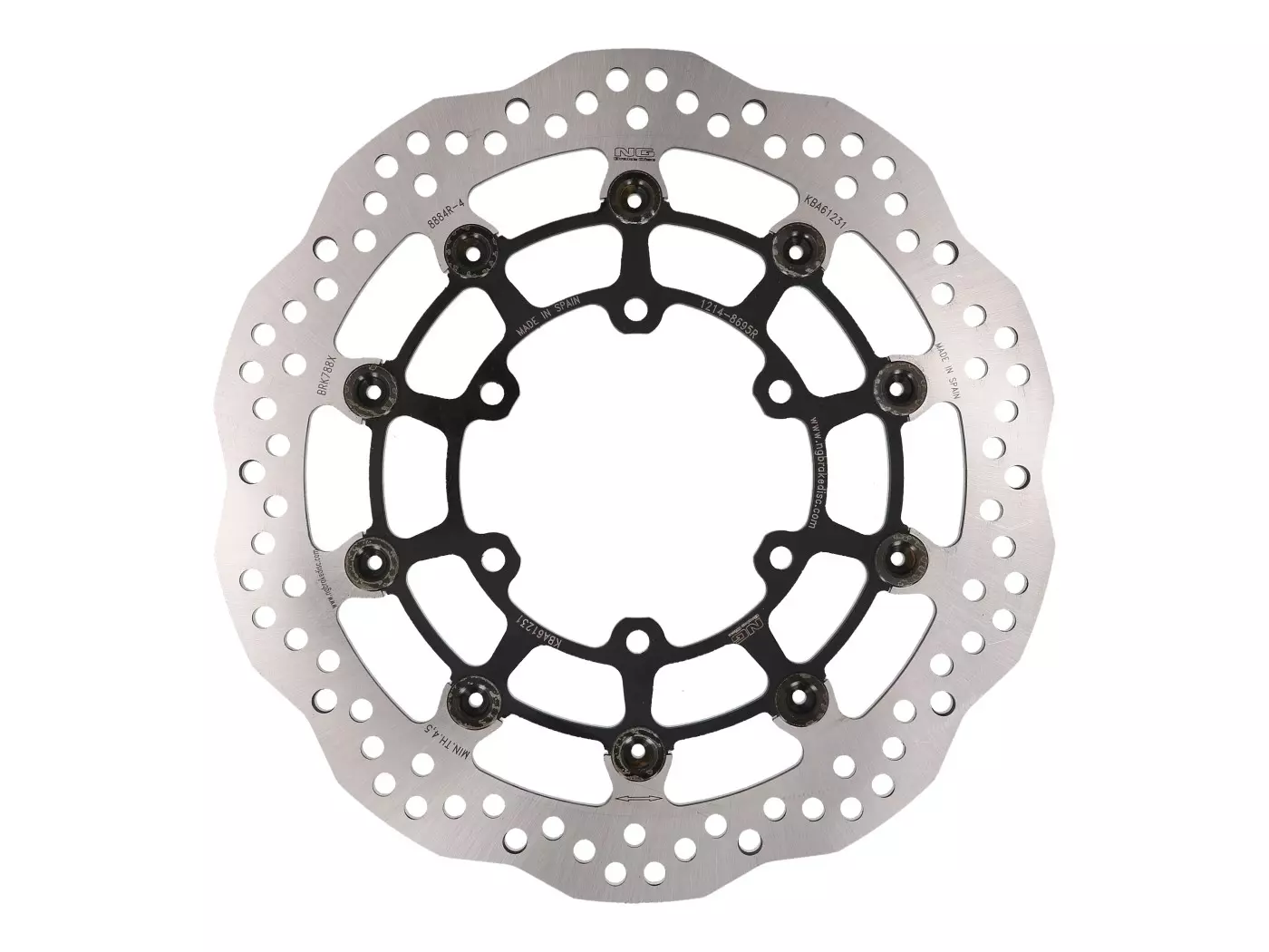 Brake Disc NG Wavy Floating Type For Suzuki GSX Z, GSX-R, GSX-R Z Front