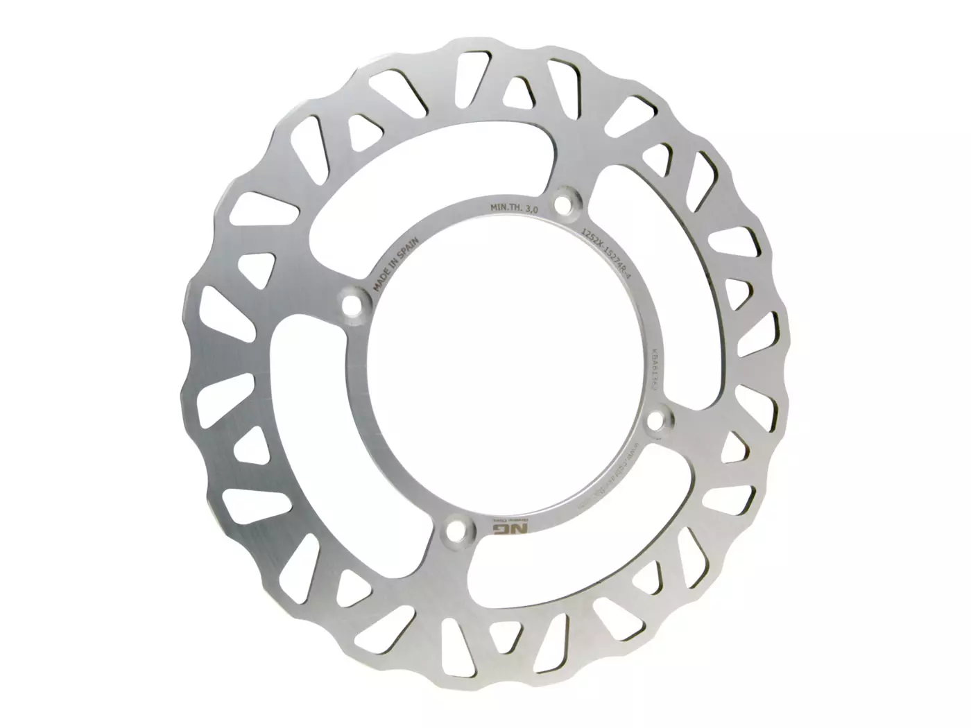 Brake Disc NG Wavy For Beta 50 RR Enduro, Motard (2012-) Rear