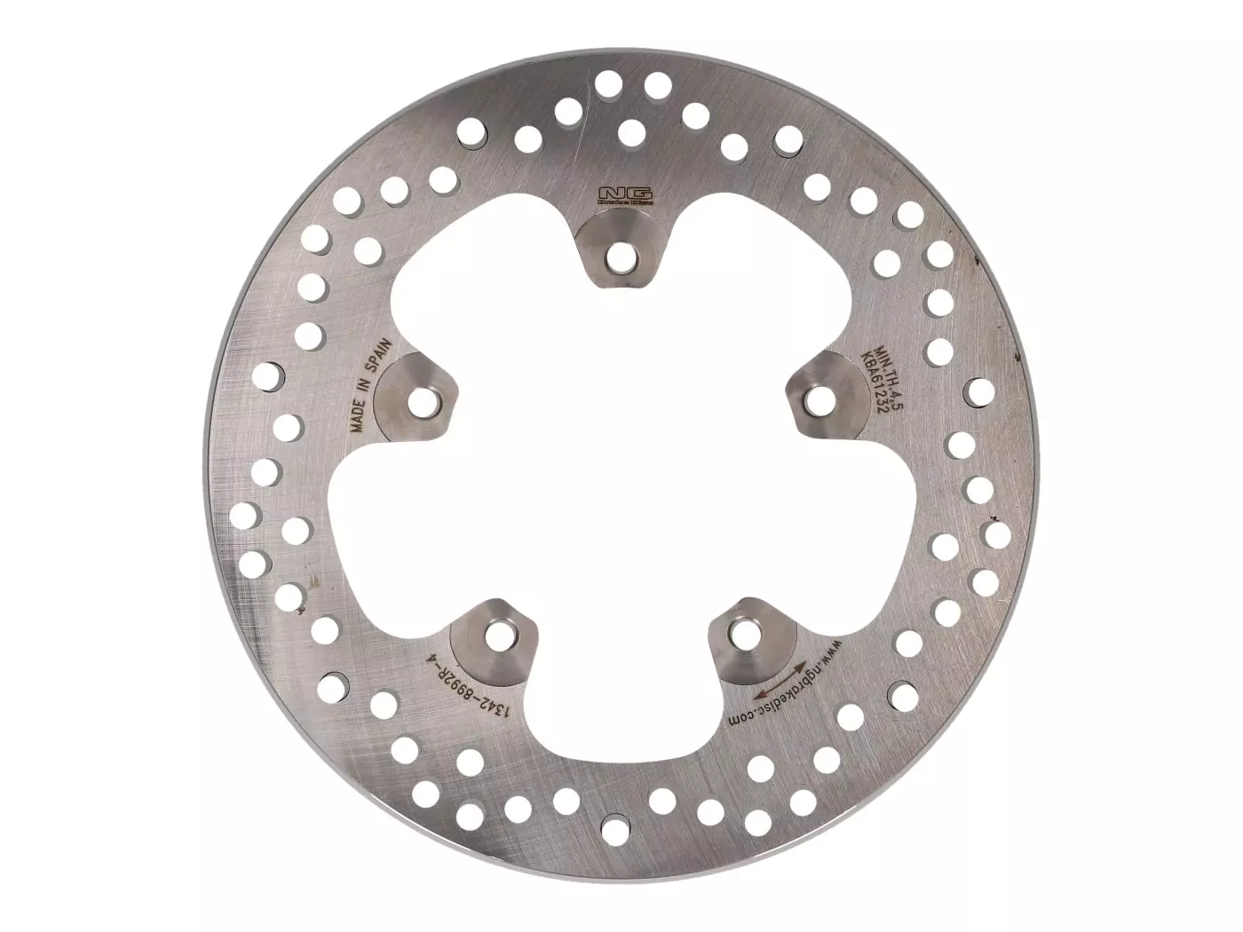 Brake Disc NG For Piaggio Beverly, Medley 125 Rear