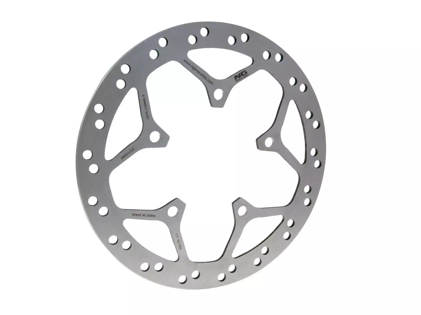 Brake Disc NG For SYM Citycom 300i Rear