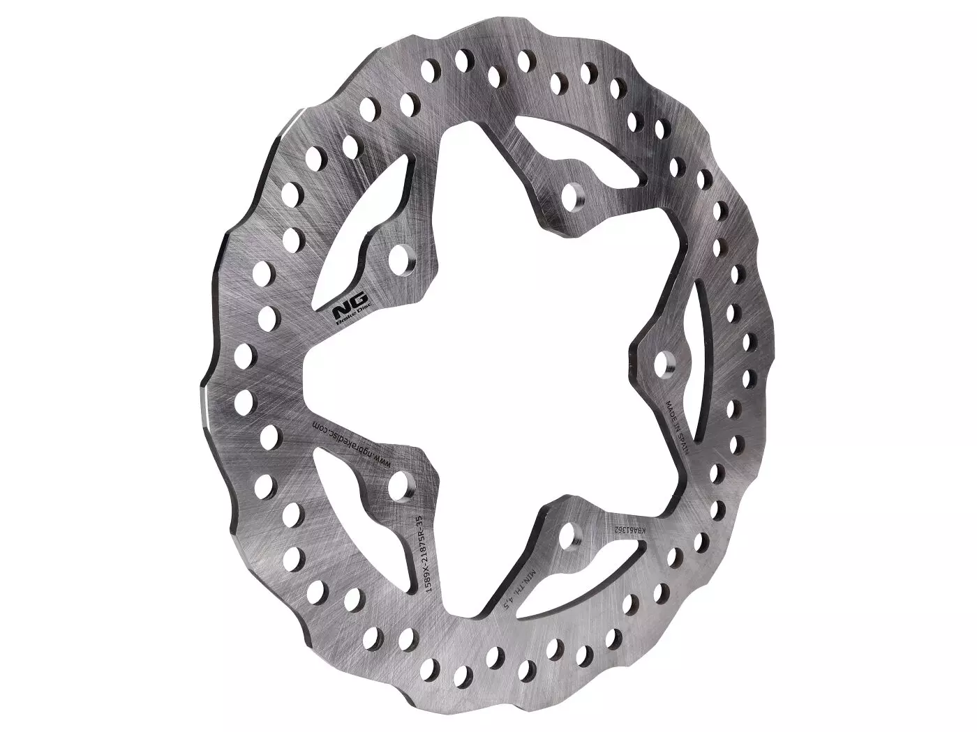 Buy now: Brake Disc NG Wavy For SYM GTS 125-300 Rear Brake Disc NG Wavy For SYM GTS 125-300 Rear