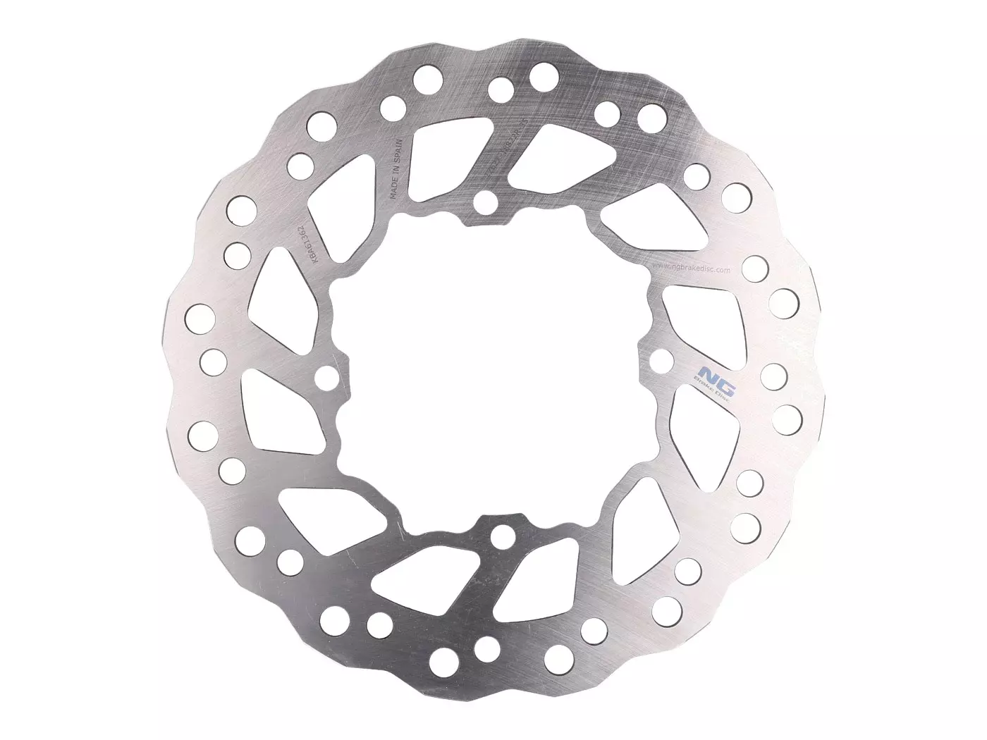 Buy now: Brake Disc NG Wavy For Kawasaki KX, KXE, KLX, KXF Front Brake Disc NG Wavy For Kawasaki KX, KXE, KLX, KXF Front