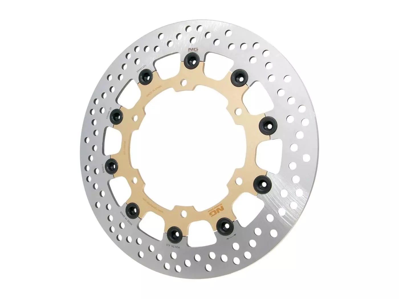 Brake Disc NG Floating Type For Yamaha WR 125 X, XT 660 R