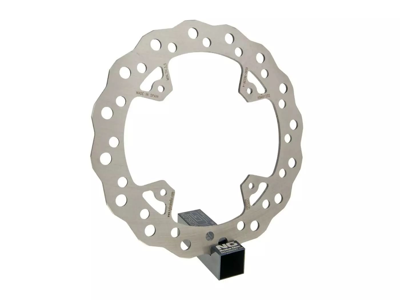 Buy now: Brake Disc NG Wavy For Honda CR, CRE, CRF 125, 250, 450 Rear Brake Disc NG Wavy For Honda CR, CRE, CRF 125, 250, 450 Rear
