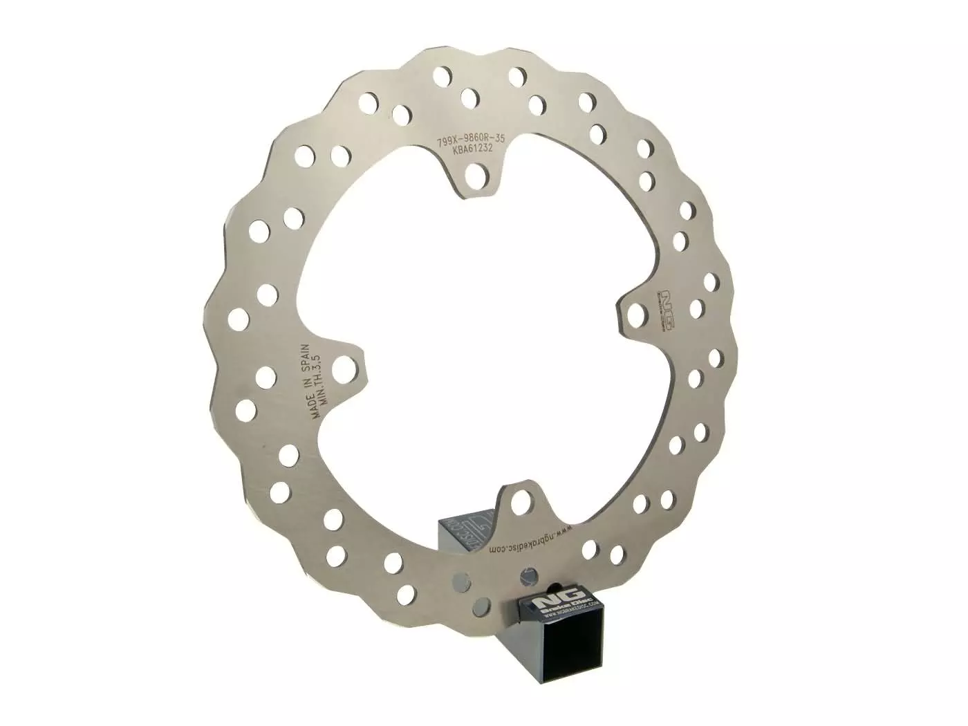Buy now: Brake Disc NG Wavy For Kawasaki KX, KXE, KLX, KXF, Suzuki RMZ Rear Brake Disc NG Wavy For Kawasaki KX, KXE, KLX, KXF, Suzuki RMZ Rear
