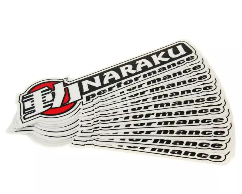 Buy now: Sticker Set Naraku 120x35mm 10pcs Sticker Set Naraku 120x35mm 10pcs