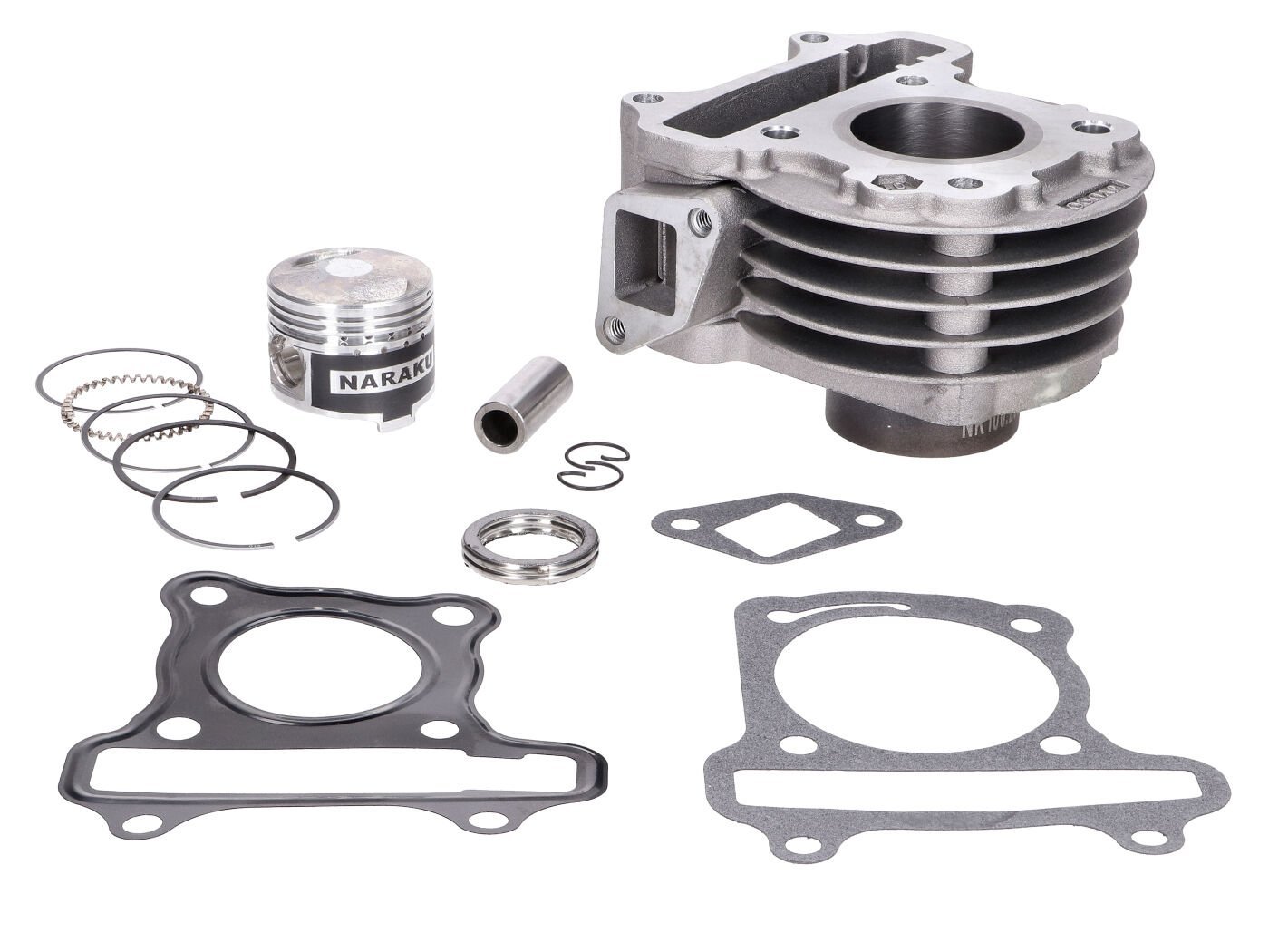 Cylinder Kit Naraku V.2 50cc 13mm Piston Pin For GY6, Kymco 50 2V