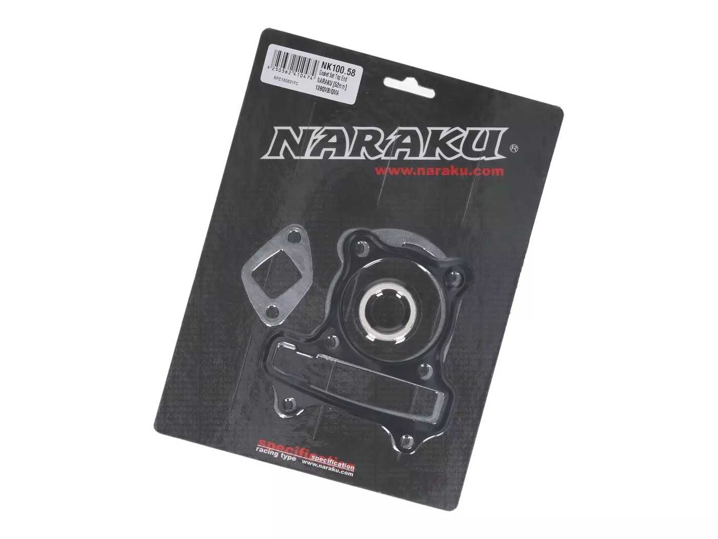 Cylinder Gasket Set Naraku 90cc For 139QMB/QMA, Kymco 4-stroke