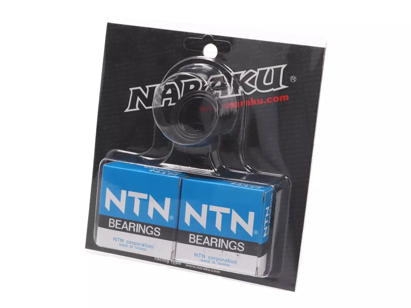 Crankshaft Bearings Naraku Heavy Duty Left And Right Incl. Oil Seals For Minarelli AM