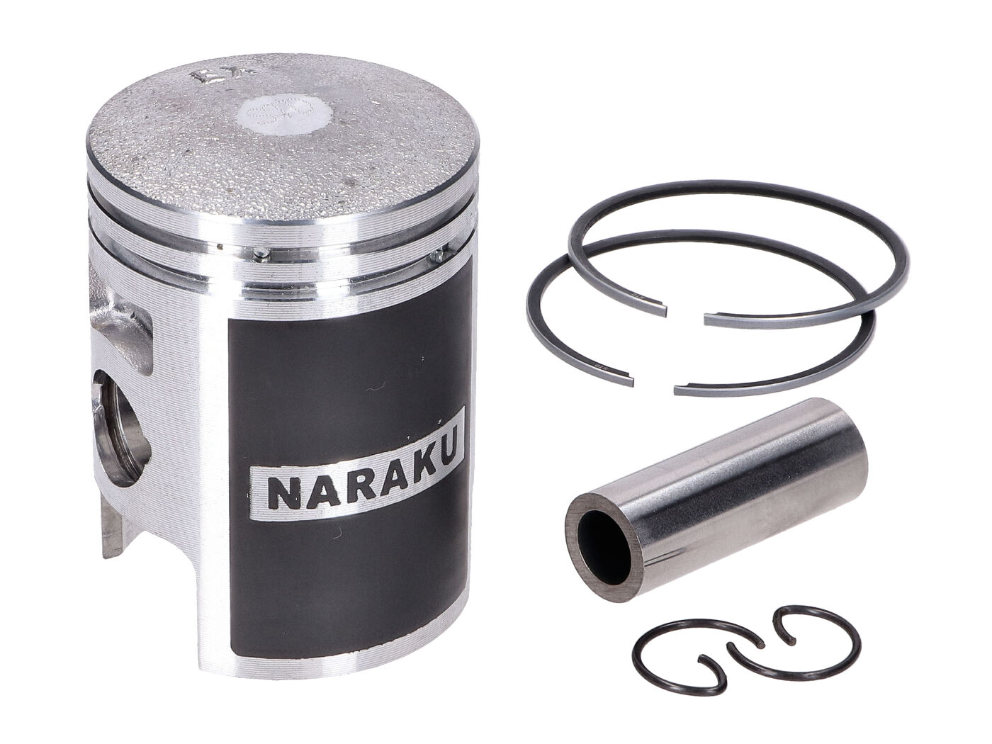 Piston Set Naraku V.2 50cc D=38,98mm 12mm For Kymco, Honda, SYM, Daelim 2-stroke