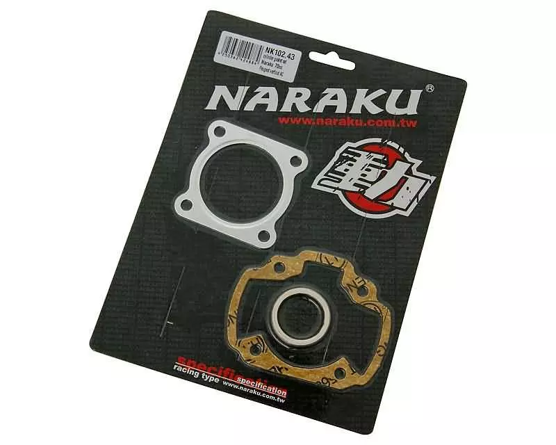 Cylinder Gasket Set Naraku 70cc For Peugeot Vertical AC = NK102.43.2