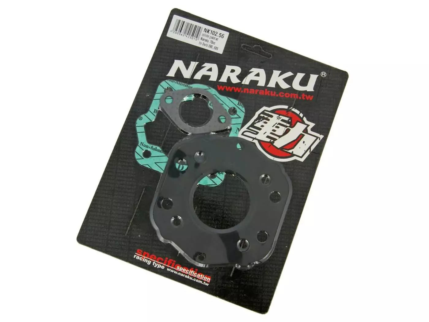 Cylinder Gasket Set Naraku 70cc For Derbi EBE, EBS