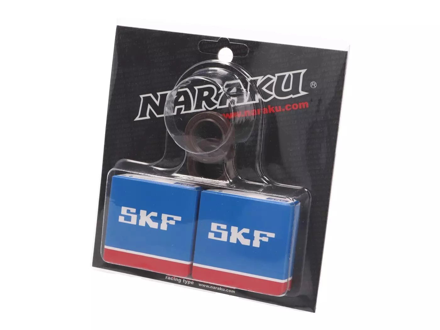 Crankshaft Bearing Set Naraku SKF Metal Cage For Peugeot Horizontal