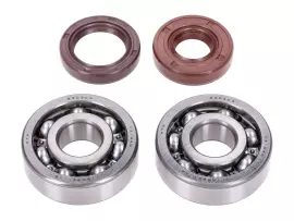 Crankshaft Bearing Set Naraku FKM Heavy Duty For Minarelli AM6