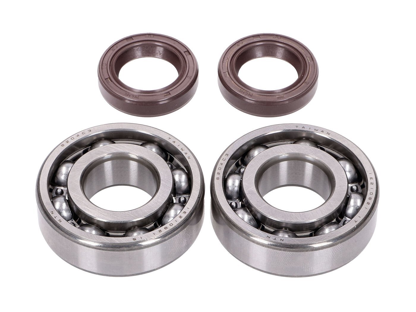 Crankshaft Bearing Set Naraku FKM Heavy Duty For Peugeot Horizontal