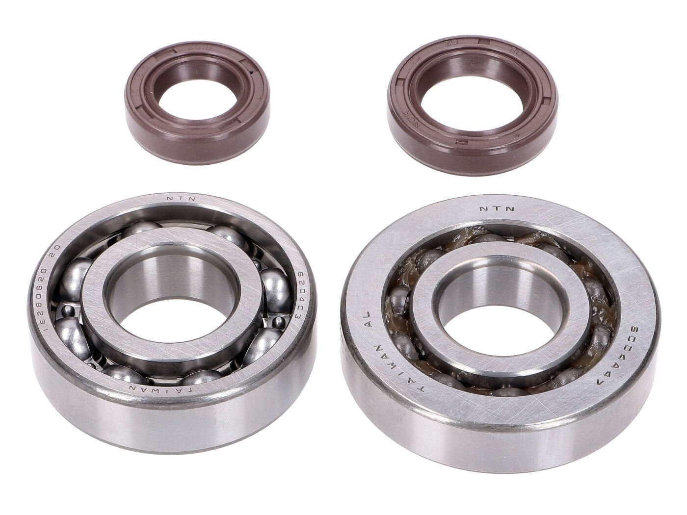 Crankshaft Bearing Set Naraku FKM Heavy Duty For Peugeot Vertical Euro2