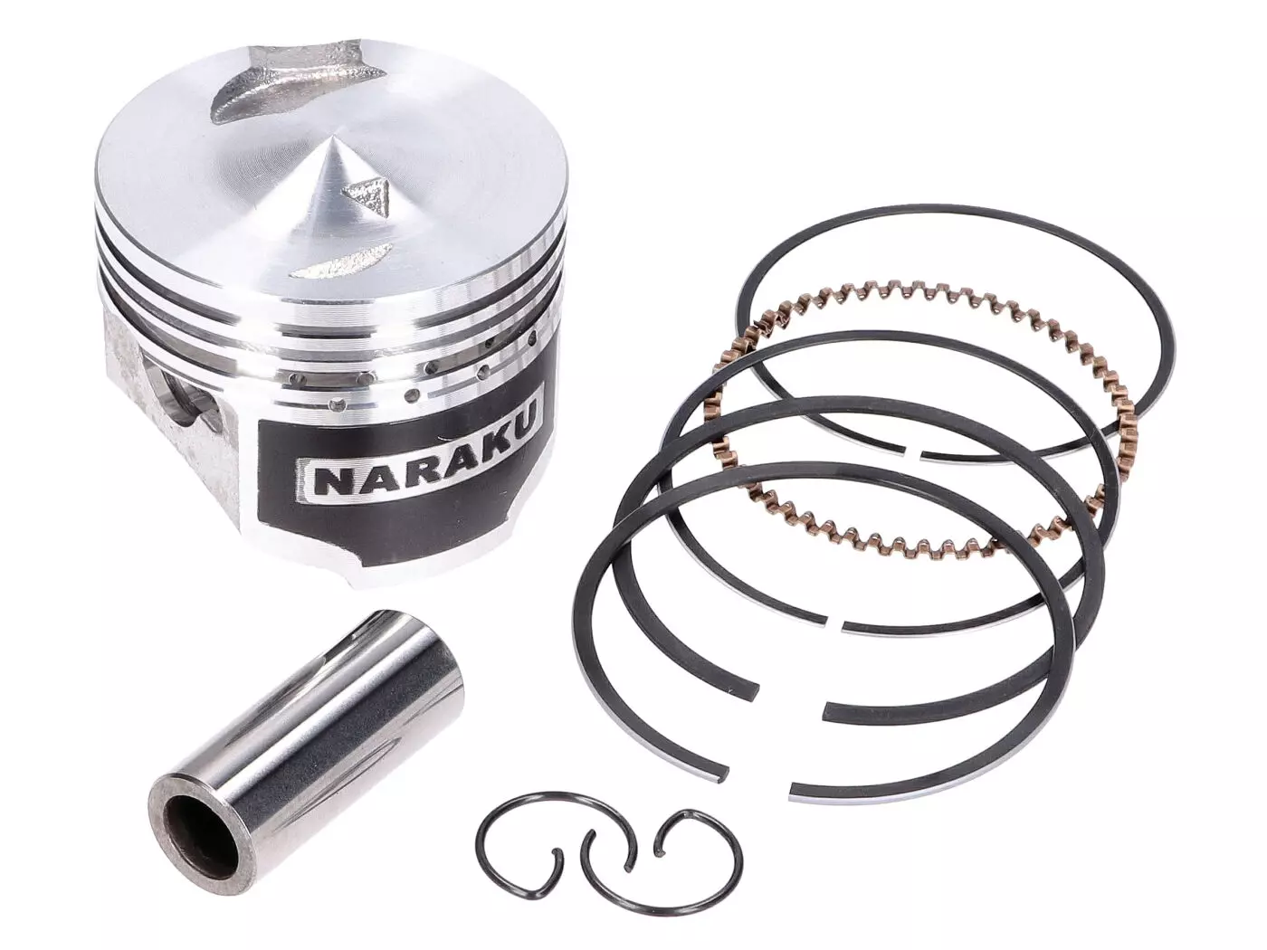 Piston Set Naraku V.2 79cc 46.95mm For Piaggio 4-stroke 2V