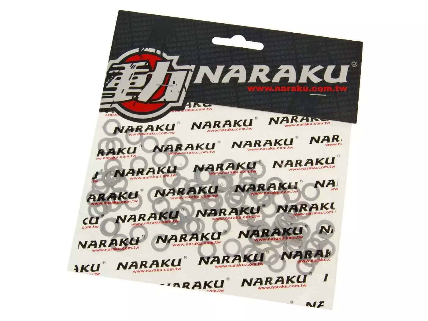 Aluminum Seal Rings Naraku 6x10x1mm 100 Pcs