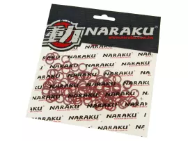 Fiber Seal Rings Naraku 7.6x10.6x1mm 100 Pcs