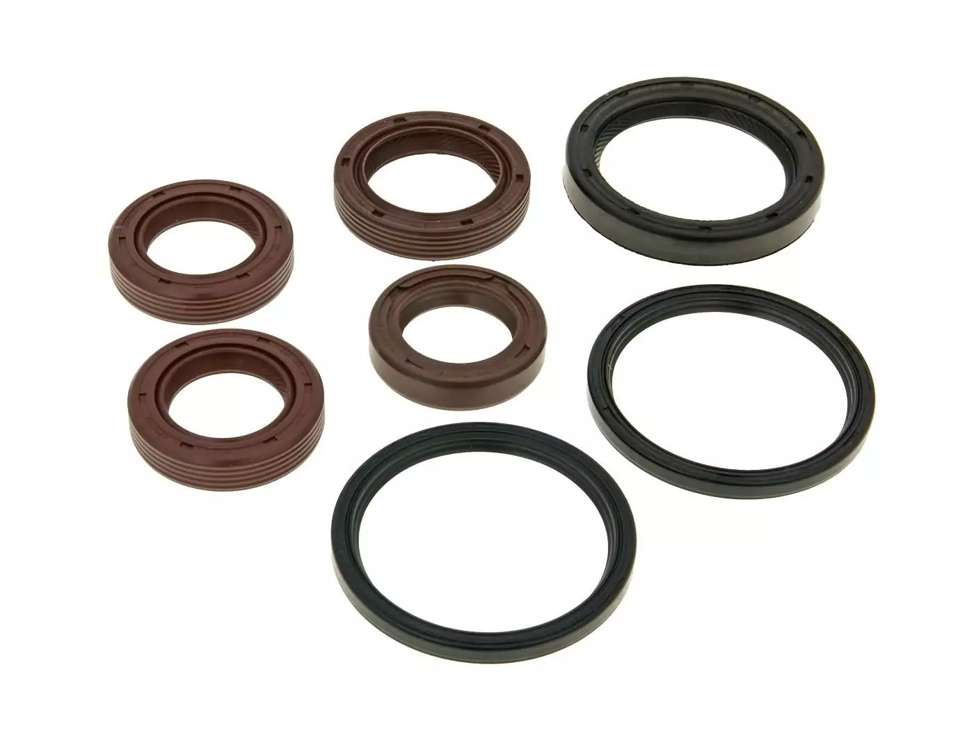 Engine Oil Seal Set For Aprilia, Benelli, Derbi, Peugeot, Piaggio, Vespa Maxi