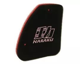 Air Filter Foam Insert Naraku Double Layer For Peugeot Vertical