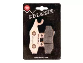 Brake Pads Naraku Sintered For Piaggio X7, X9, X-Evo, MP3, Vespa 946, GTS, GTV