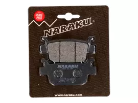Brake Pads Naraku Organic For Honda SH, FES, NES, Forza, Jazz