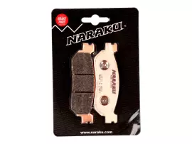 Brake Pads Naraku Sintered For MBK City Line, Skyliner, Yamaha Majesty