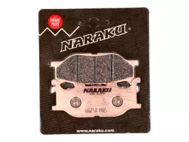 Brake Pads Naraku Sintered For Italjet Jupiter, Yamaha Majesty, MBK Skyliner