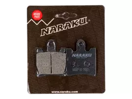 Brake Pads Naraku Organic For Suzuki AN Burgman 250, 400 -2006, SYM GTS 250 Joymax -2006