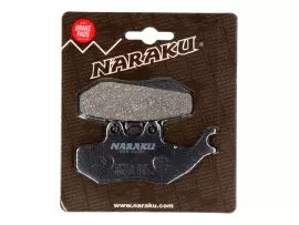 Brake Pads Naraku Organic For Aprilia, Gilera, MBK, Yamaha
