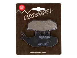 Brake Pads Naraku Organic For Italjet Millenium, Rieju RS2 50, Keeway TX