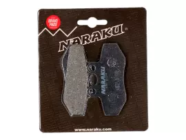 Brake Pads Naraku Organic For Aprilia, Beta, Derbi, Cagiva, Peugeot, Rieju