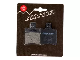 Brake Pads Naraku Organic For Yamaha, Peugeot, MBK, Aprilia, Atala, Alfer
