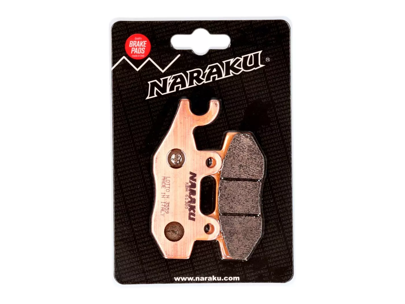 Brake Pads Naraku Sintered For Kymco, Yamaha, Hyosung