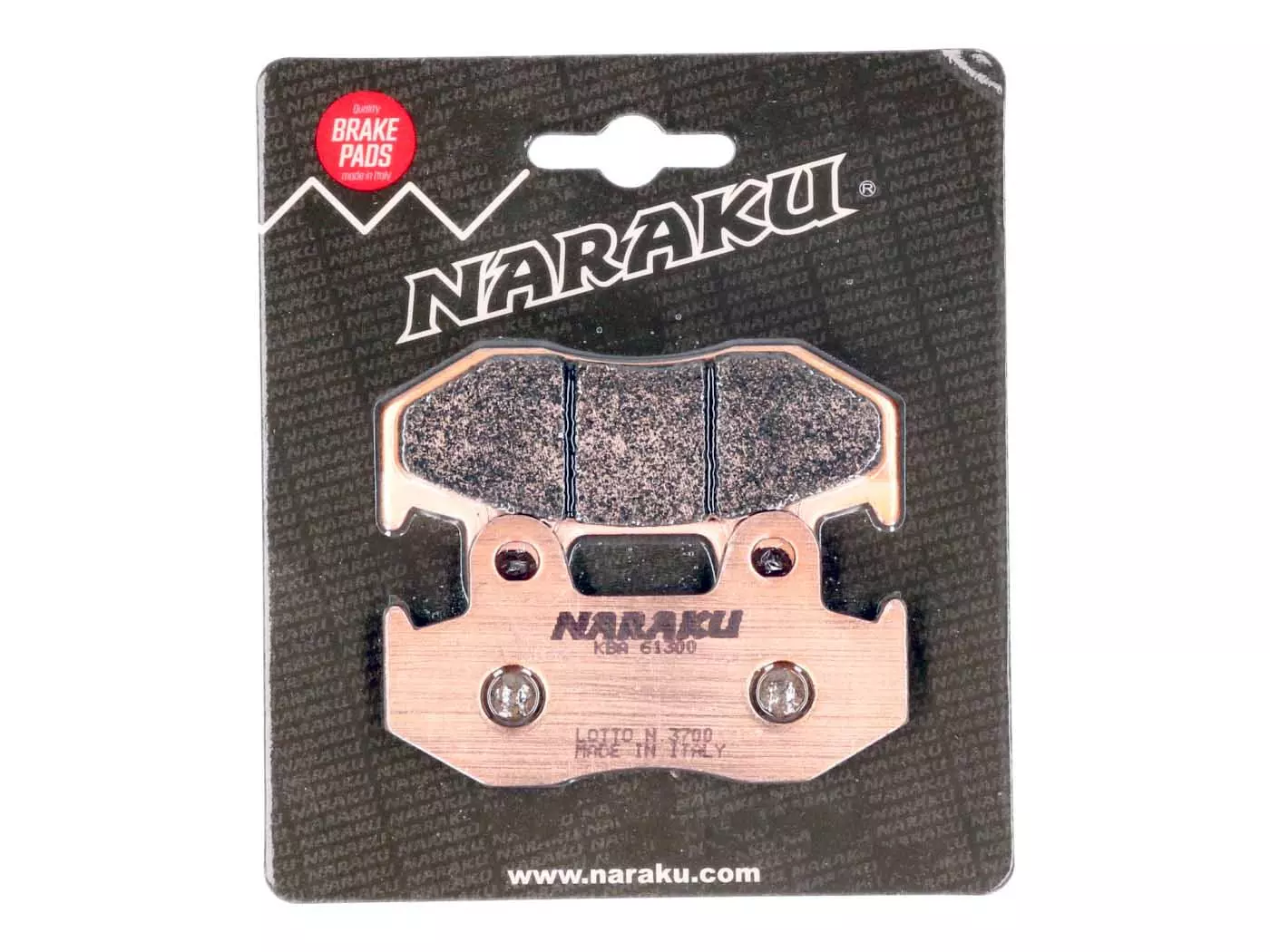 Brake Pads Naraku Sintered For Honda NES SES PES/PS SH CH 125, 150 4-stroke