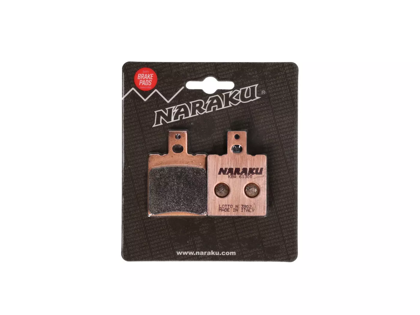 Brake Pads Naraku Sintered For Aprilia AF1, RS 125, Keeway, Hyosung Boomer