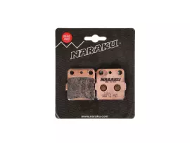 Brake Pads Naraku Sintered For Honda TRX 250-500, Yamaha YFM 125