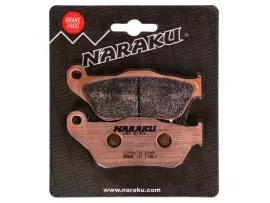Brake Pads Naraku Sintered For MBK Skycruiser 125i, Yamaha X-Max 125i, 250i