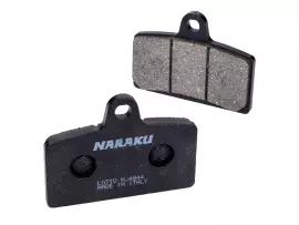 Brake Pads Naraku Organic For Aprilia RS, RS4, Derbi GP1, GPR, MH KN1, KN2, R