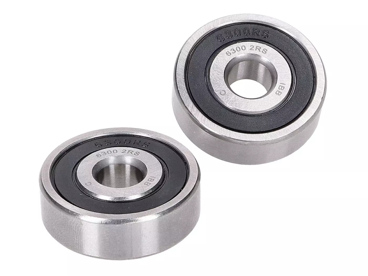 Wheel Bearing Set Naraku Front Wheel 6300.2RS For GY6 50 W/ 10mm Axle, Yamaha DT 50 R, ST, MX -1994, Yamaha, MBK Scooter